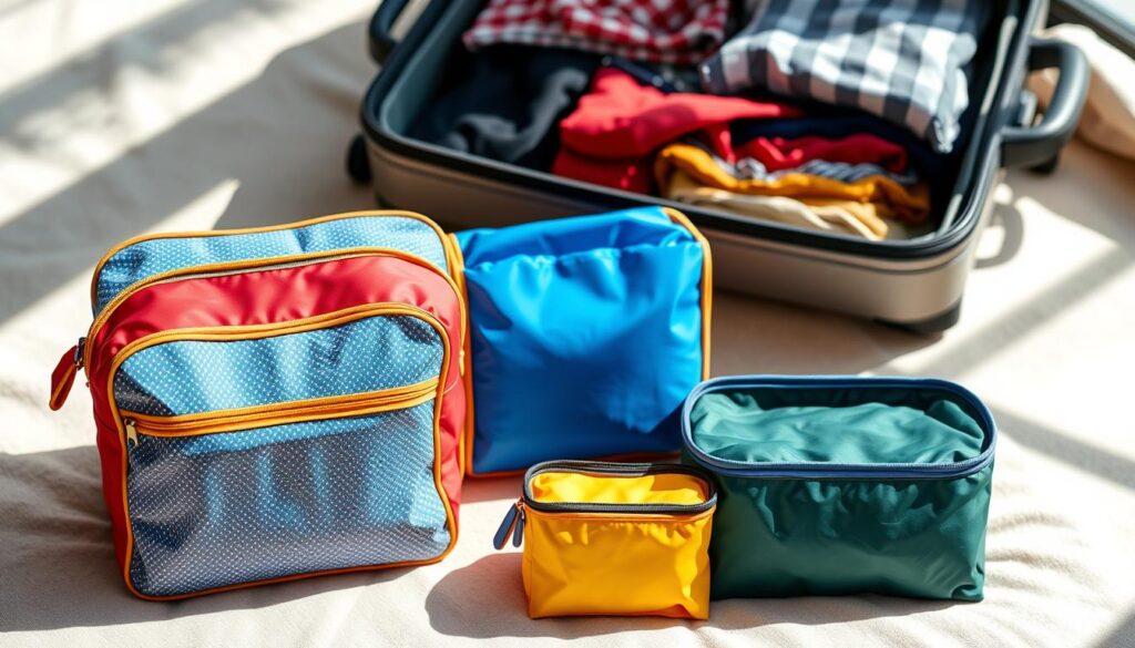 Color-Coded Travel Cubes